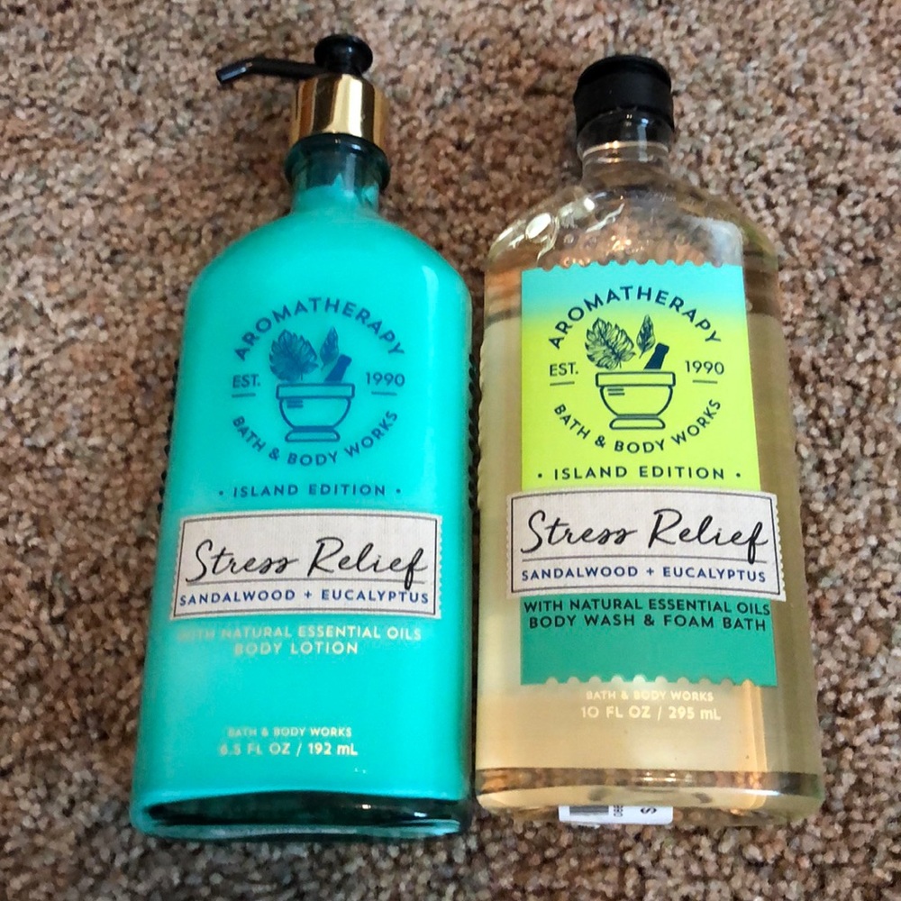 Bath and Body Works Lot - Stress Relief